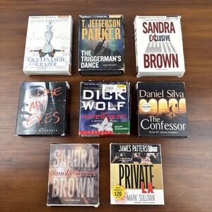 Lot of 8 Audiobooks‎
